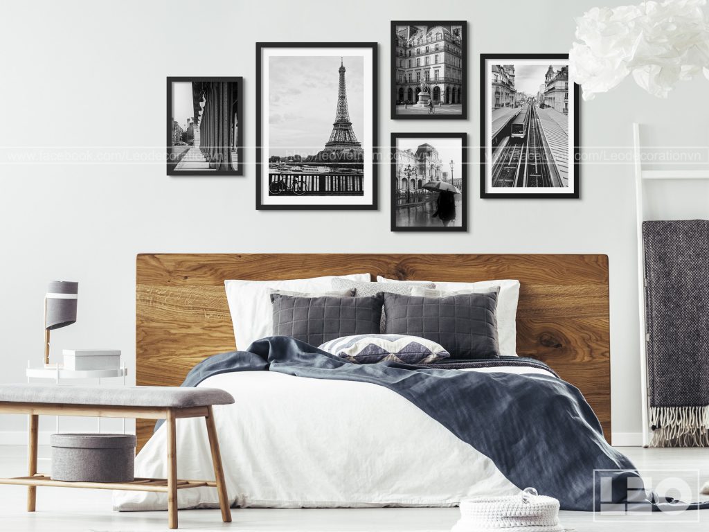 20 mẫu tranh đen trắng đẹp treo tường được ưa thích 2019 -1